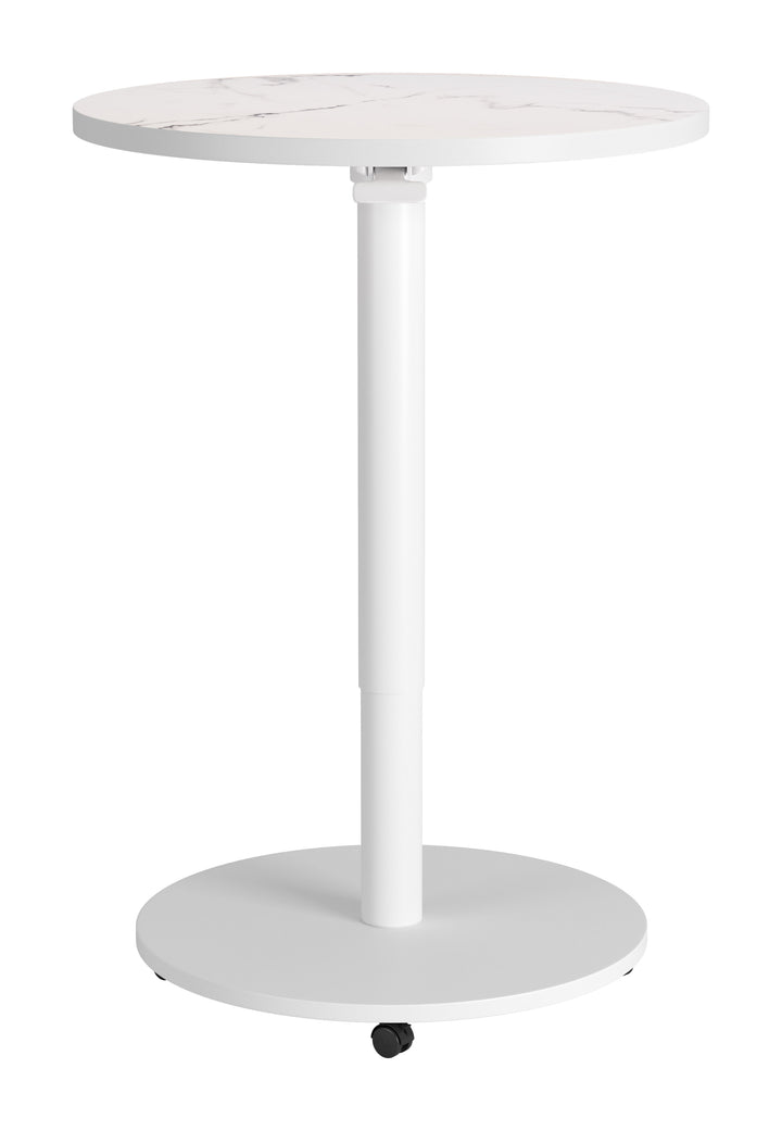 Mule Adjustable Bar Table White - 111129