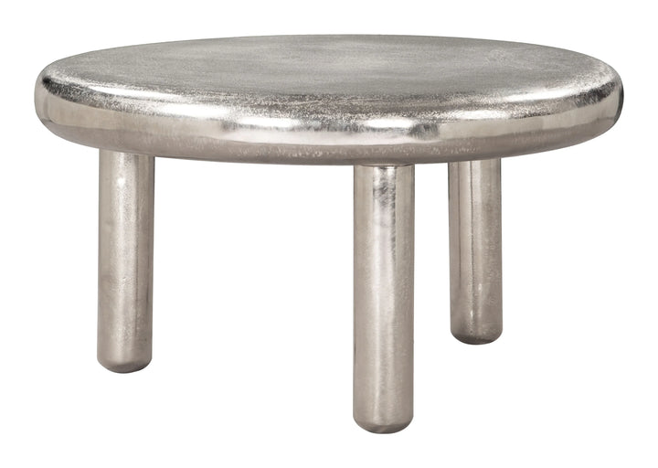 Arian Coffee Table Silver - AmericanHomeFurniture