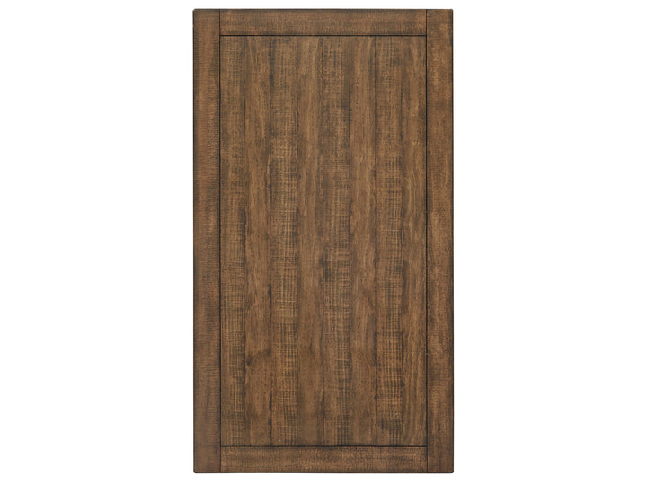 Bay Creek Toasted Nutmeg Rectangular Cocktail Table With Casters - T4398-43