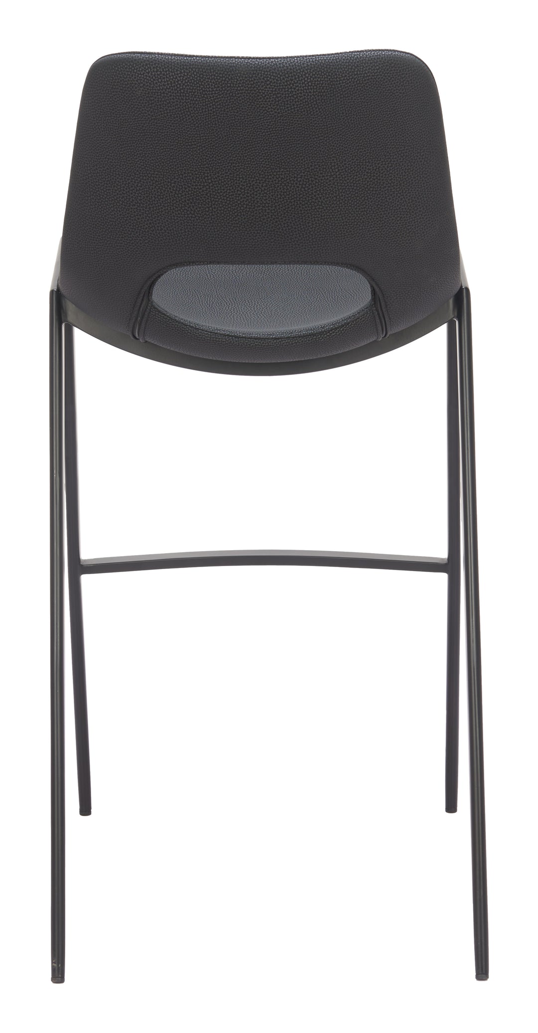 Desi Armless Barstool (Set of 2) Black - 110827