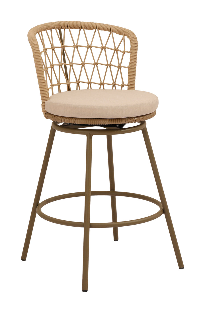 Islamorada Swivel Barstool Brown - 704316