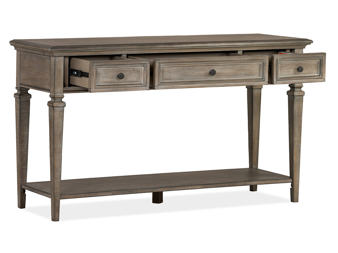Lancaster Dovetail Grey Rectangular Sofa Table - T4352-73
