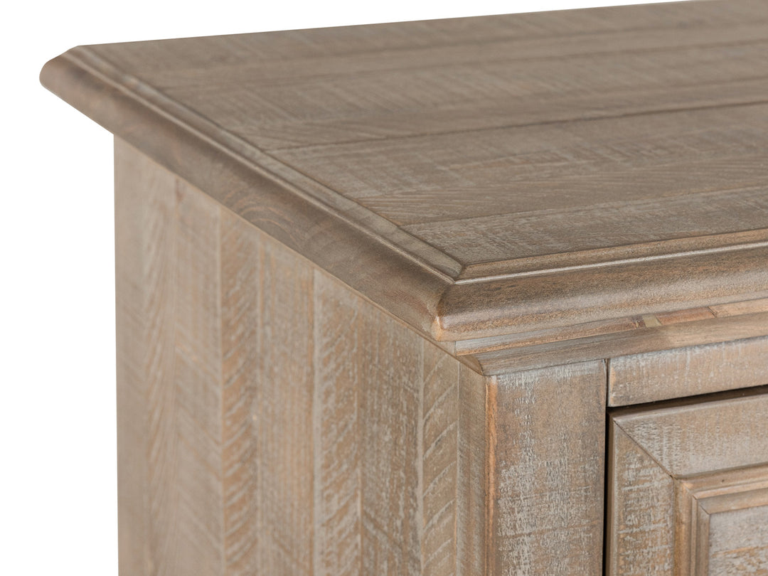 Lancaster Dovetail Grey Drawer Nightstand - B4352-01