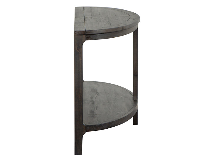 Boswell Peppercorn Demilune Sofa Table - T5263-75