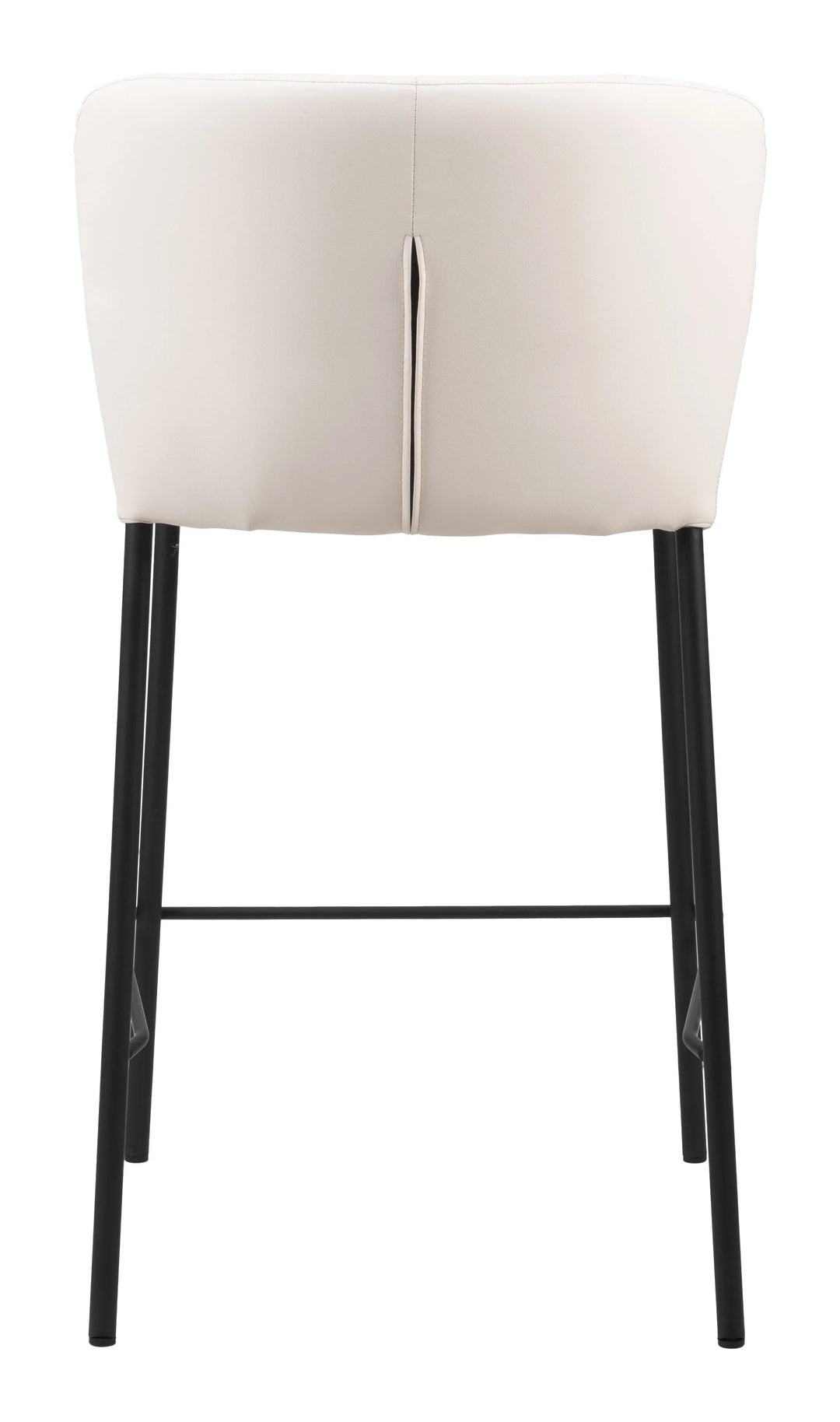 Linz Counter Stool (Set of 2) Cream - AmericanHomeFurniture