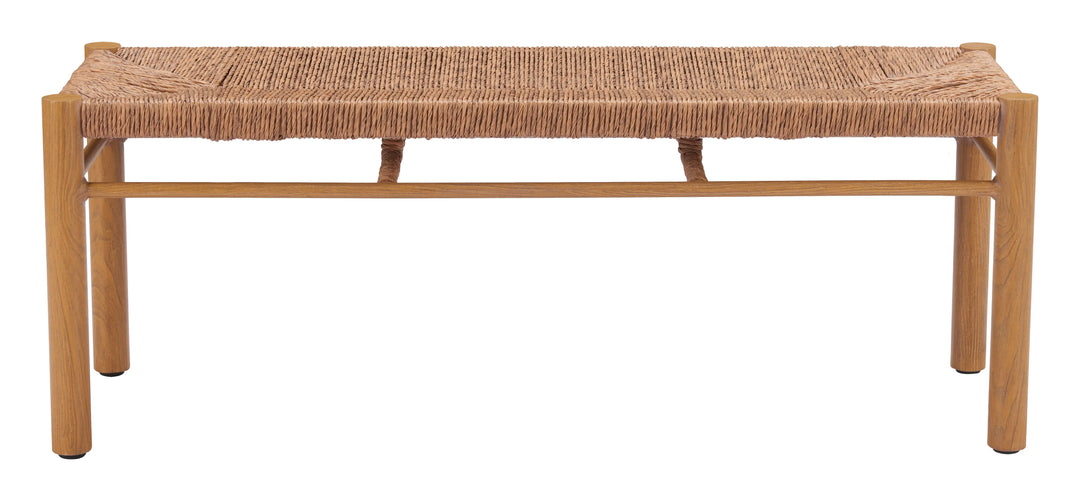 Iska Bench Natural - AmericanHomeFurniture