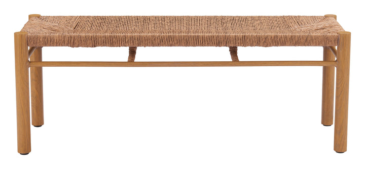 Iska Bench Natural - AmericanHomeFurniture