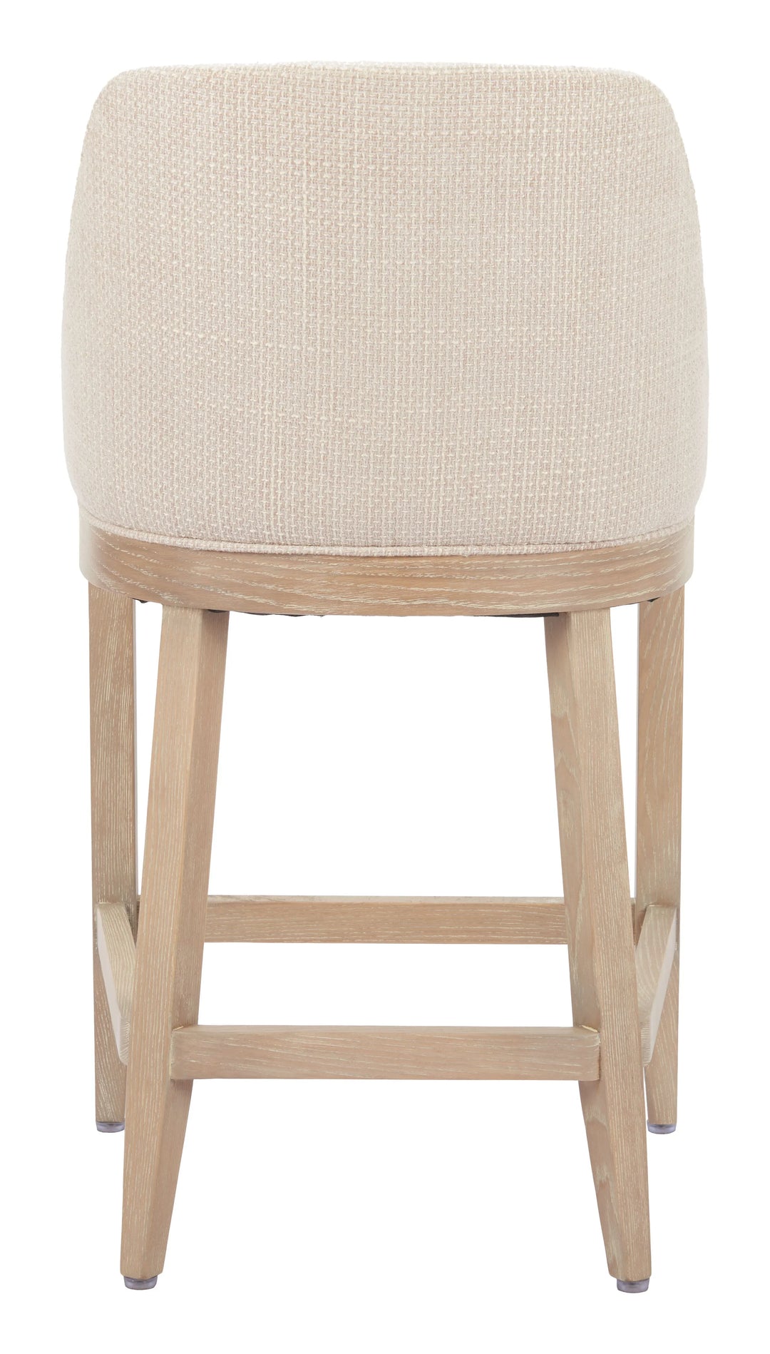 Calmo Counter Stool Beige - AmericanHomeFurniture