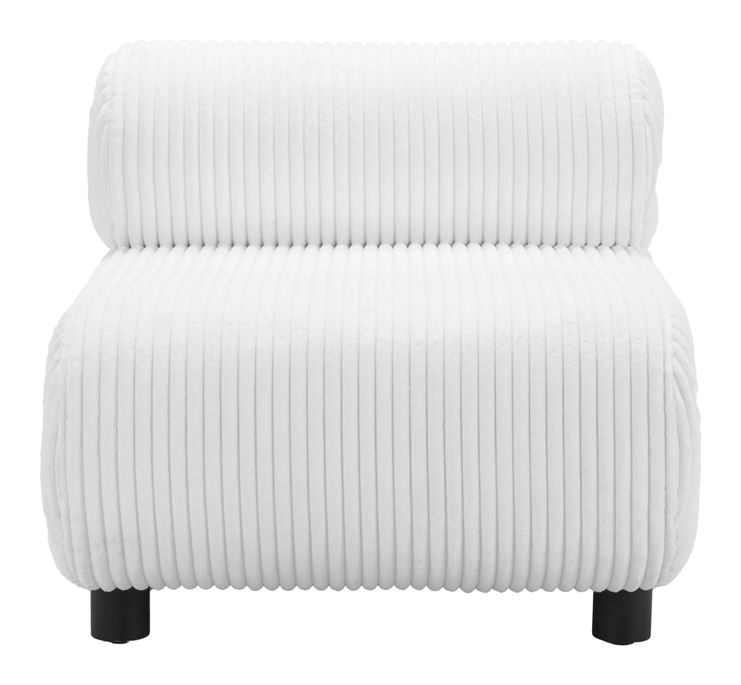 Rahat Accent Chair White - AmericanHomeFurniture