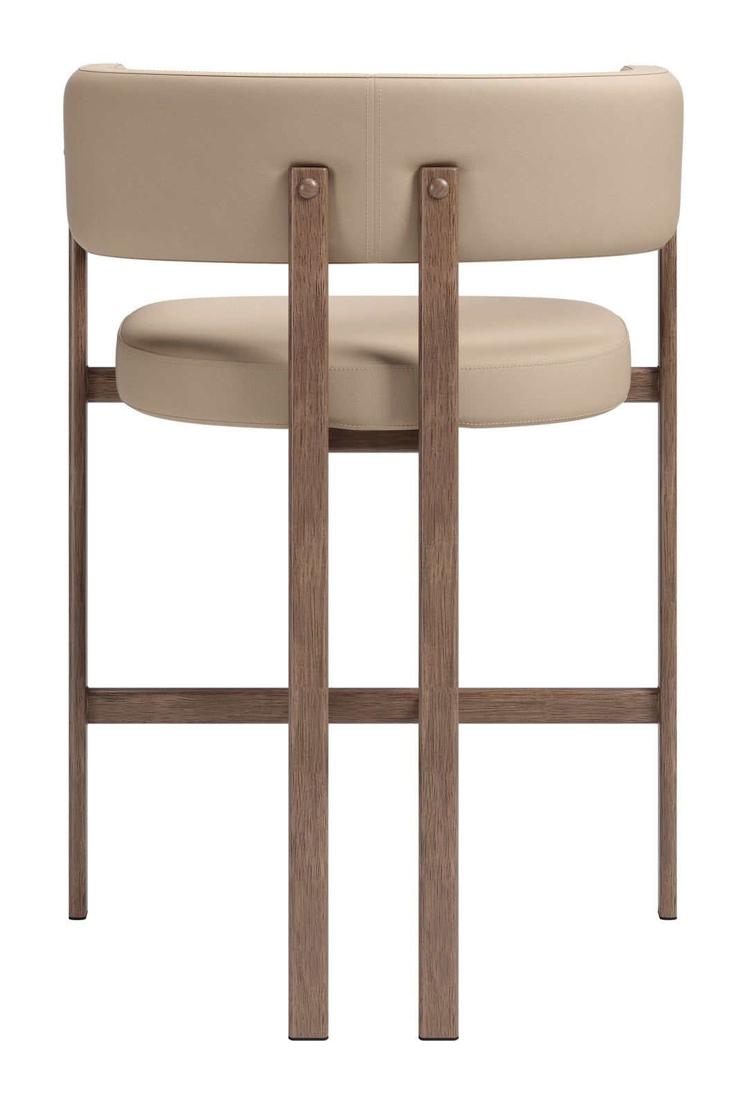 Ruge Counter Stool (Set of 2) Beige - 111239