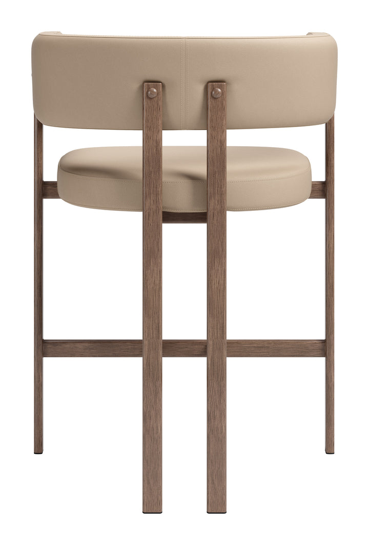 Ruge Counter Stool (Set of 2) Beige - 111239