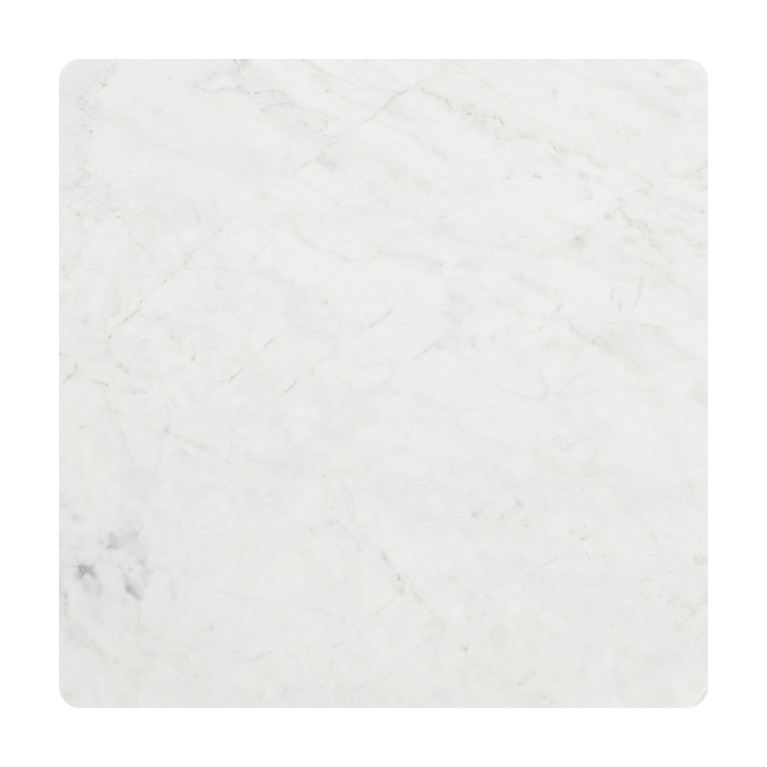 Fiora Side Table White & Black
