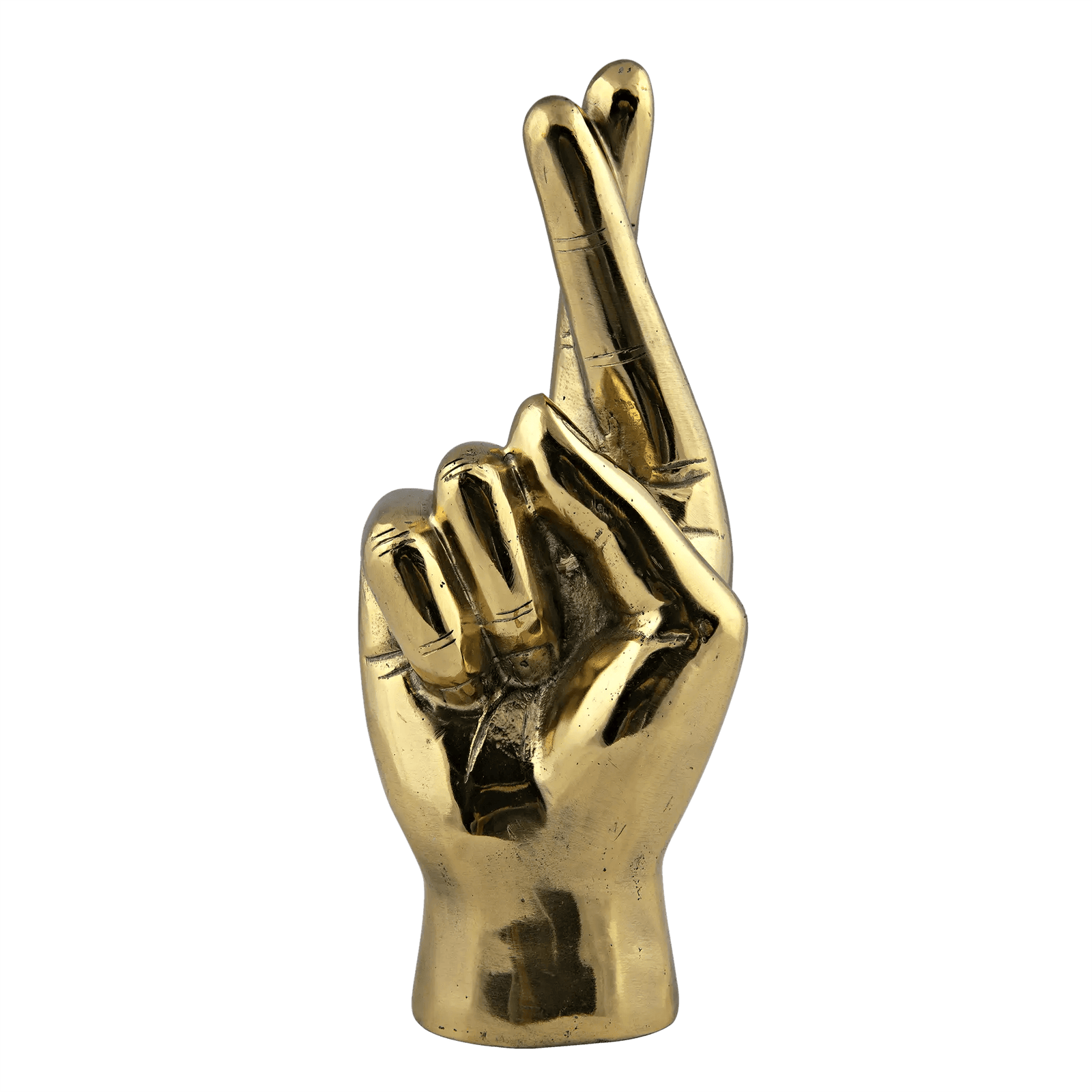 Noir Fingers Crossed, Brass DECORATIVE OBJECTS