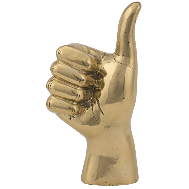 Noir Thumbs Up, Brass DECORATIVE OBJECTS