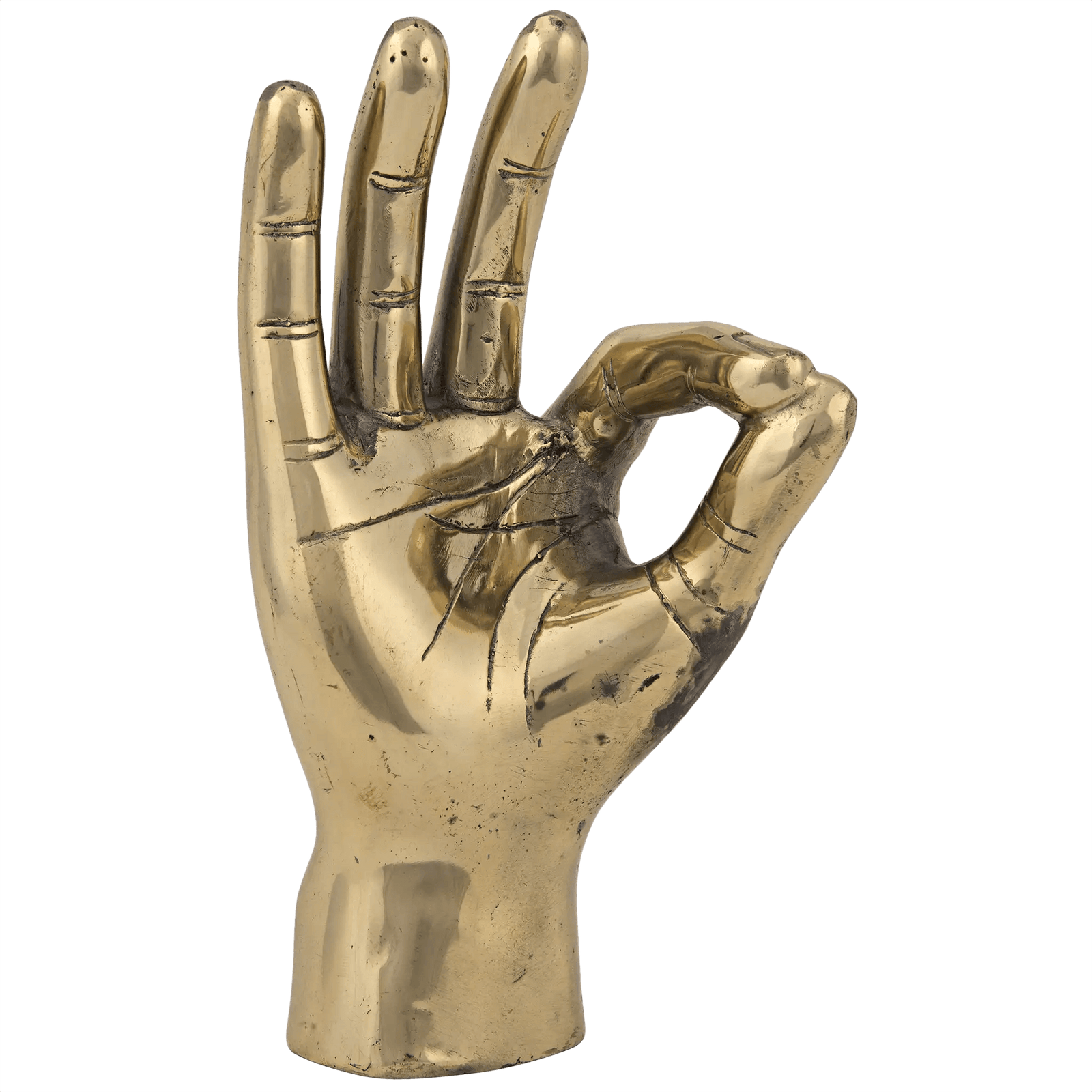 Noir OK Sign, Brass DECORATIVE OBJECTS