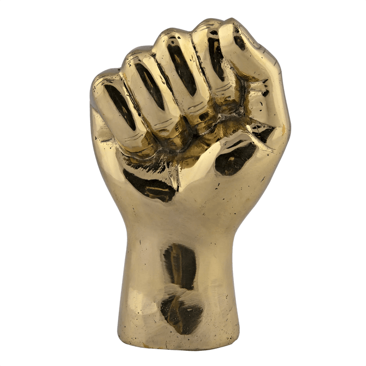 Noir The Solidarity Fist, Brass DECORATIVE OBJECTS