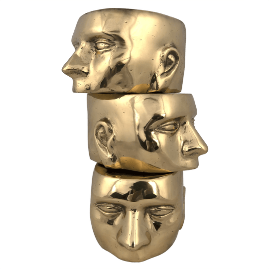 Noir Set Of 3 Character DECORATIVE OBJECTS