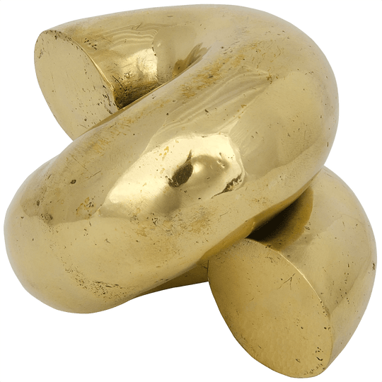 Noir Coiled, Brass DECORATIVE OBJECTS