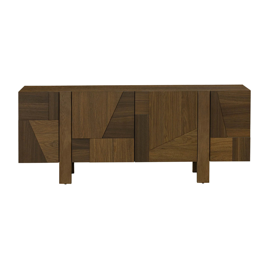 Abstract 4 Door Sideboard