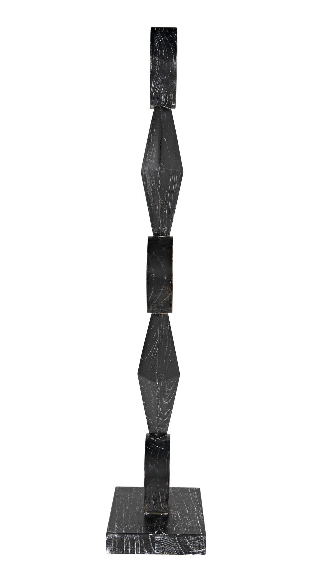 American Home Furniture | Noir - Totem Sculpture, Cinder Black