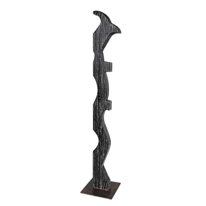 American Home Furniture | Noir - Balper Sculpture, Cinder Black