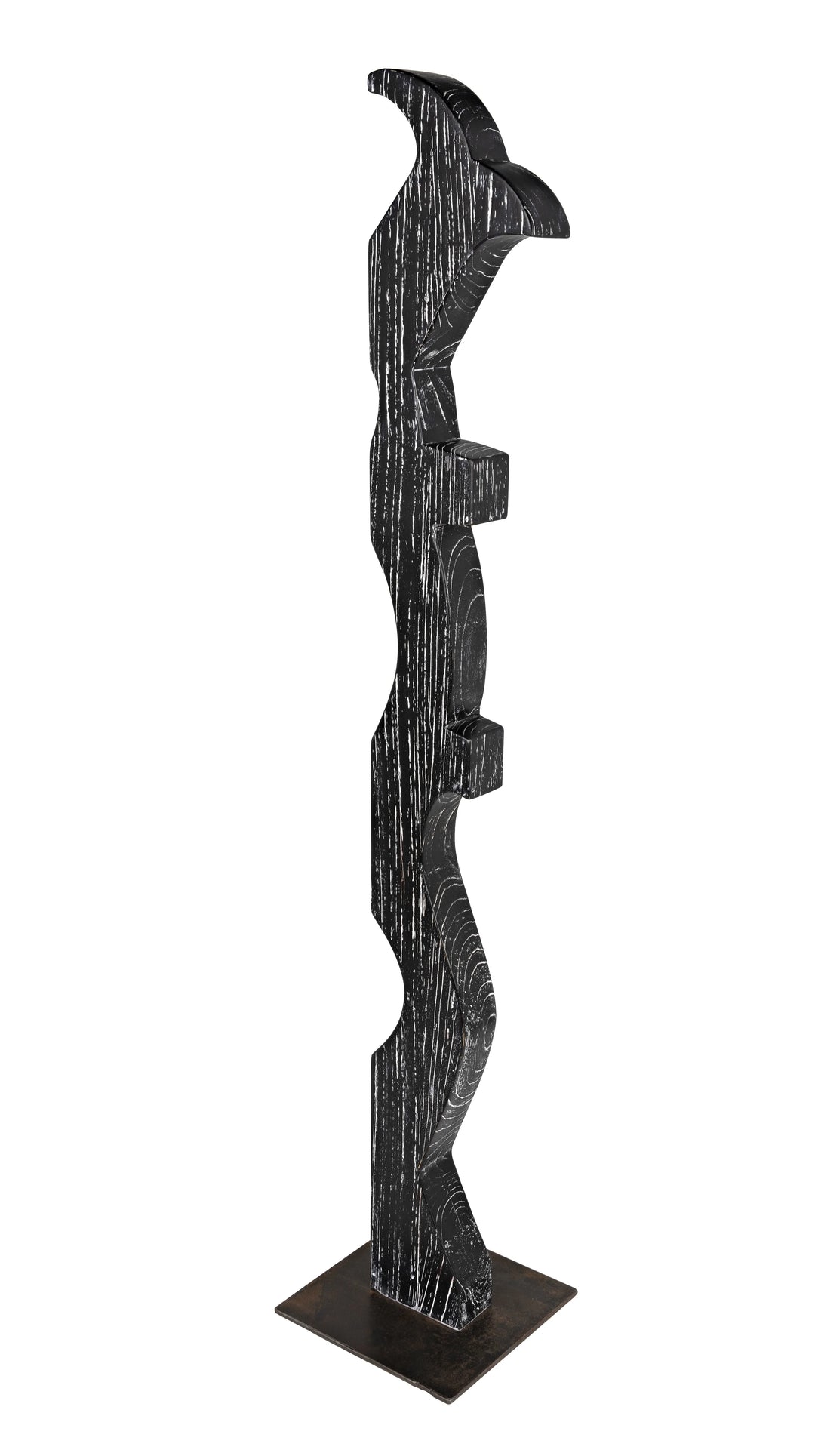 American Home Furniture | Noir - Balper Sculpture, Cinder Black