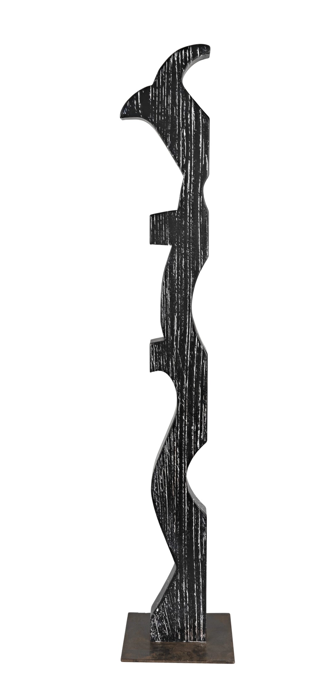 American Home Furniture | Noir - Balper Sculpture, Cinder Black