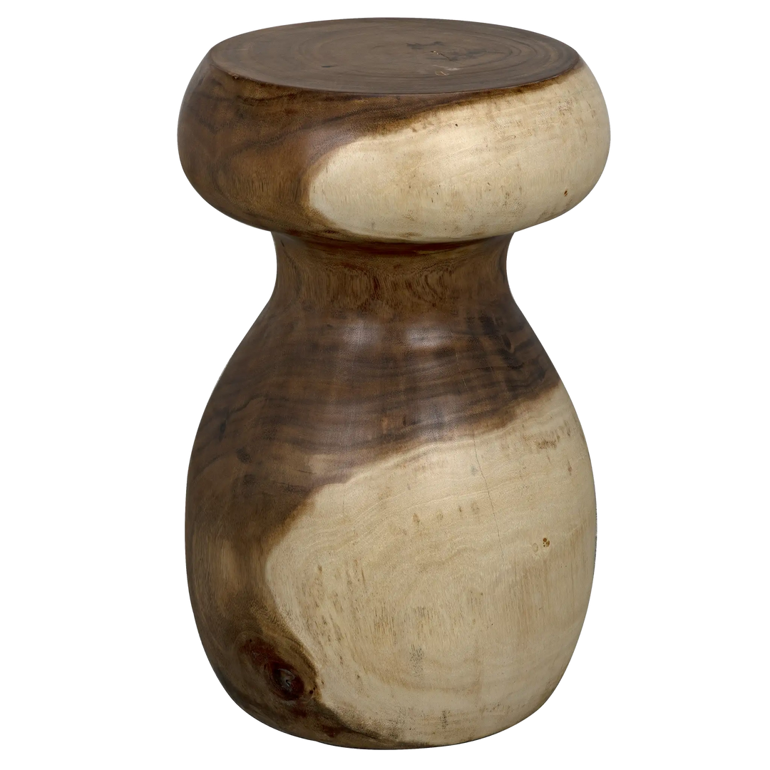 American Home Furniture | Noir - Danza Stool, Mungur Wood