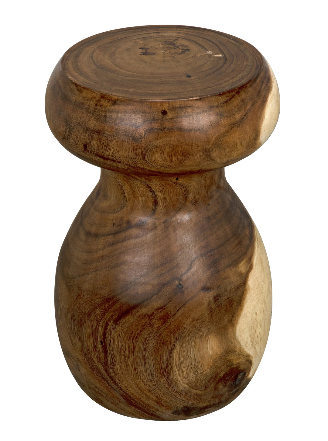 American Home Furniture | Noir - Danza Stool, Mungur Wood