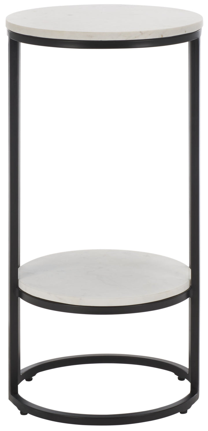 Gunther 1 Shelf Round Accent Table