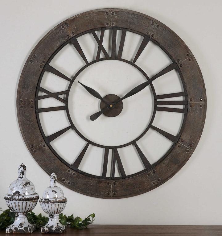 American Home Furniture Uttermost Ronan Wall Clock