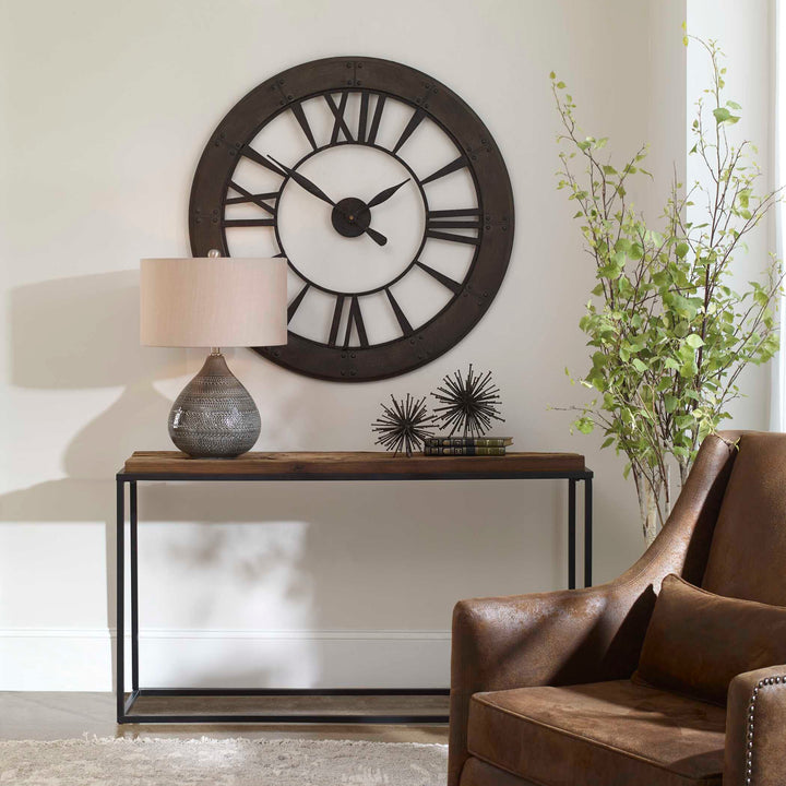 American Home Furniture Uttermost Ronan Wall Clock
