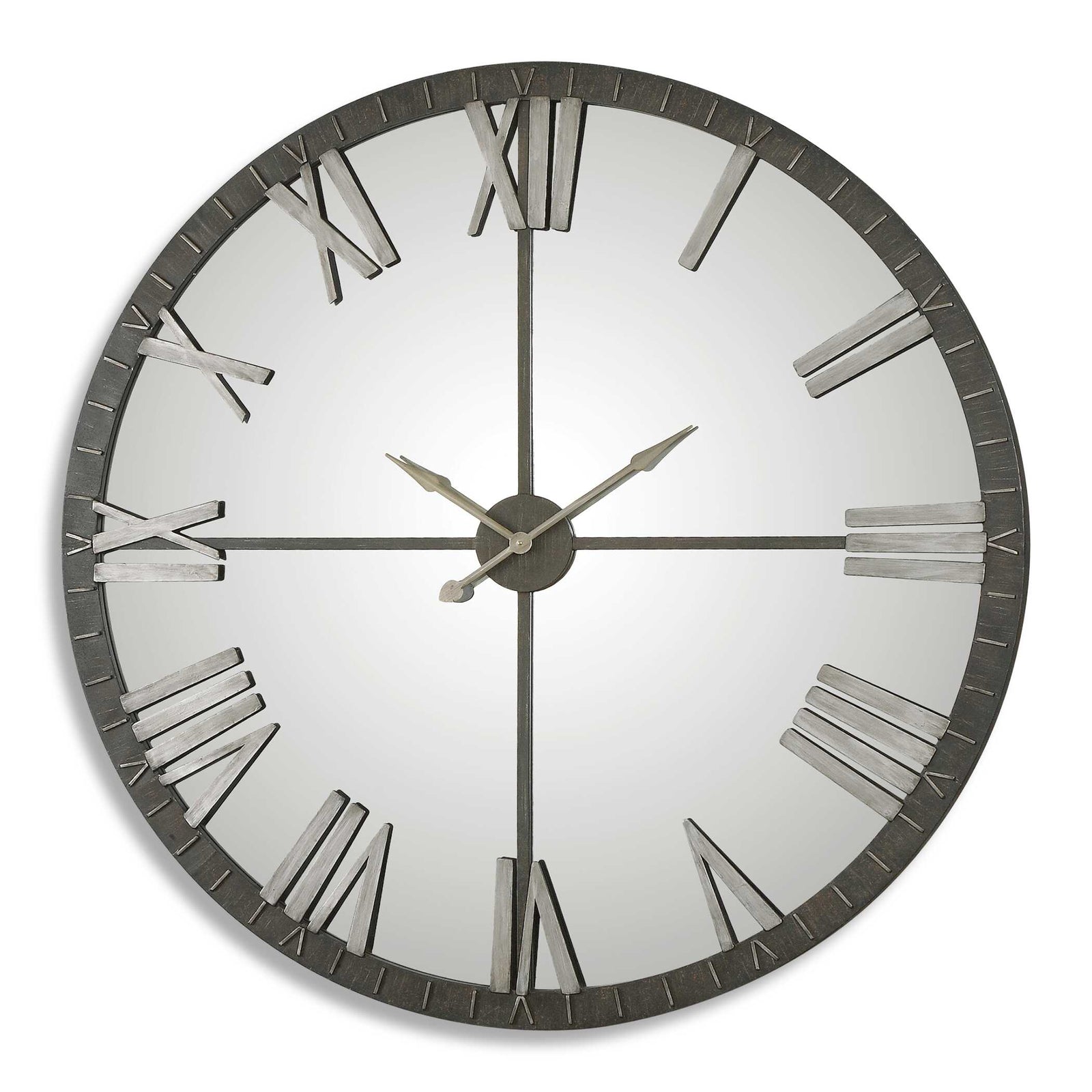American Home Furniture Uttermost Amelie Large Bronze Wall Clock
