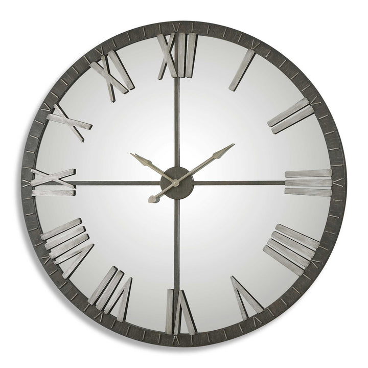 American Home Furniture Uttermost Amelie Large Bronze Wall Clock