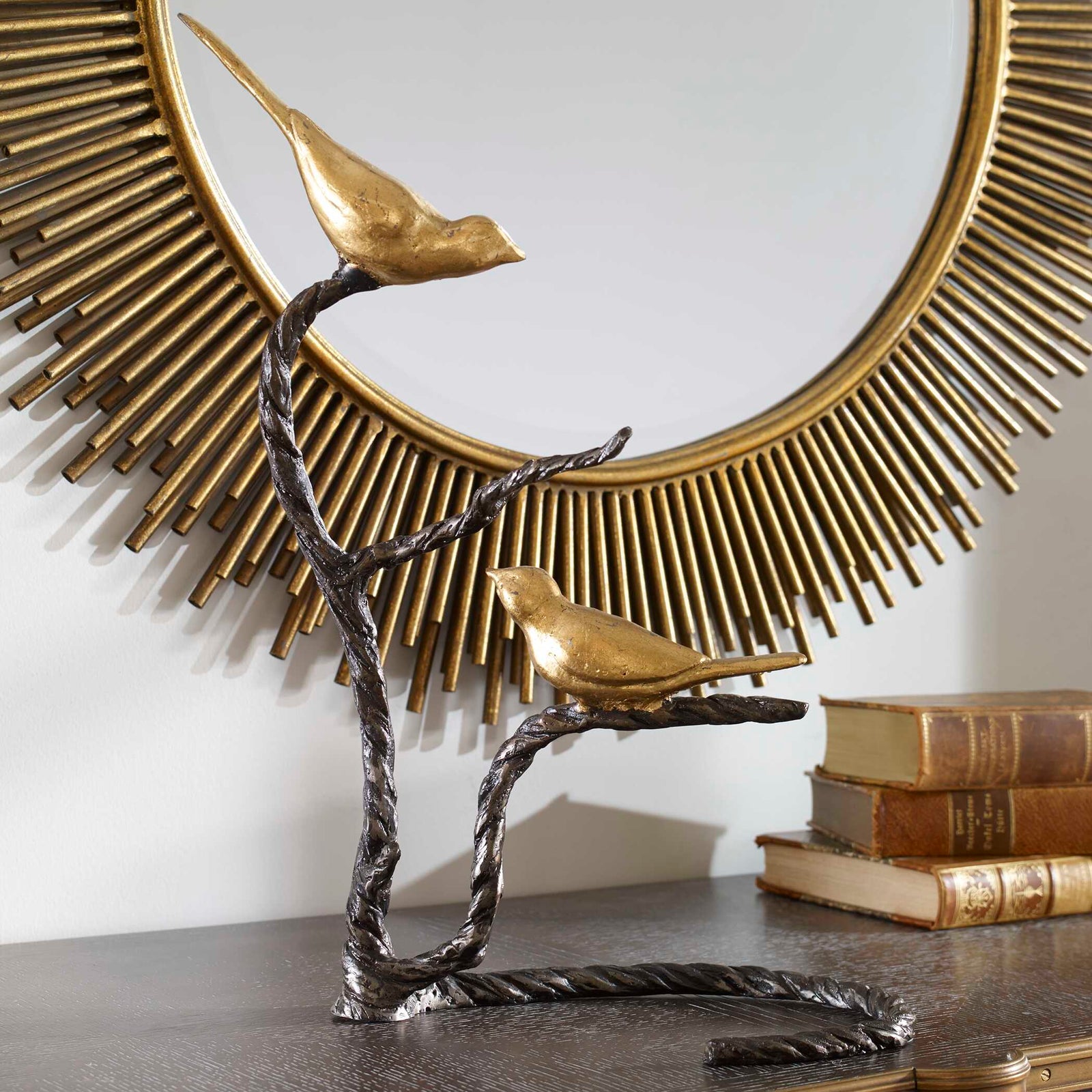 American Home Furniture Uttermost Birds on a Limb Sculpture