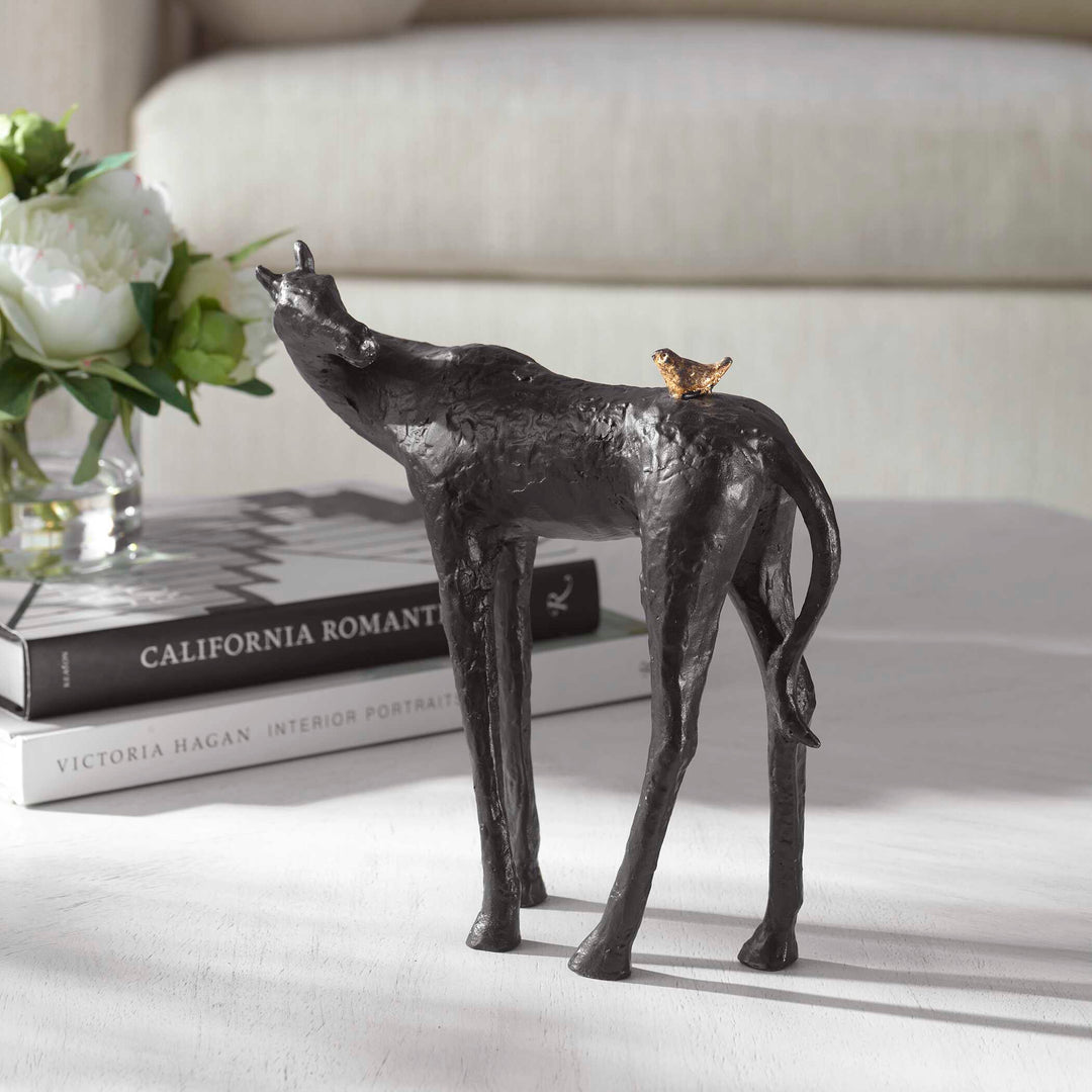 American Home Furniture Uttermost Hello Friend Horse Sculpture