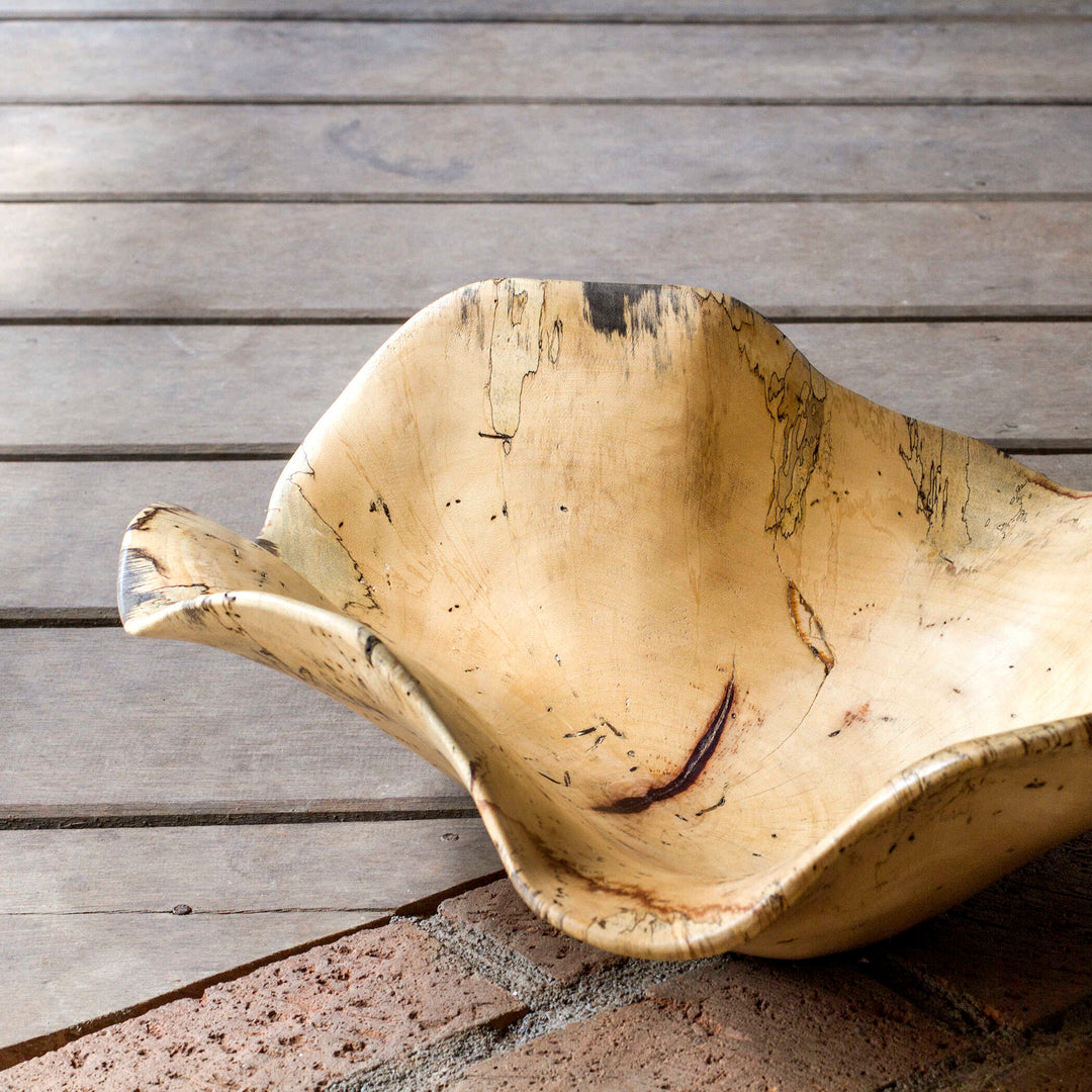 American Home Furniture Uttermost Tamarine Wood Bowl