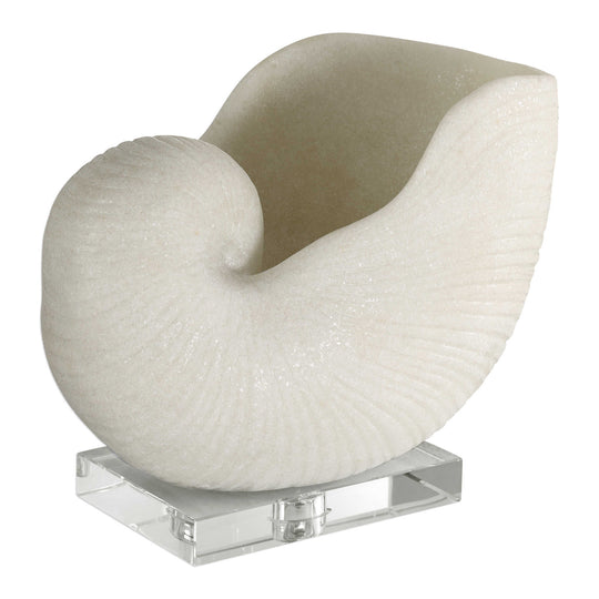 American Home Furniture Uttermost Nautilus Shell Sculpture