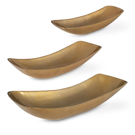American Home Furniture Uttermost Anas Antique Brass Bowls Set/3
