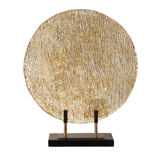 American Home Furniture Uttermost Layan Art Glass Charger