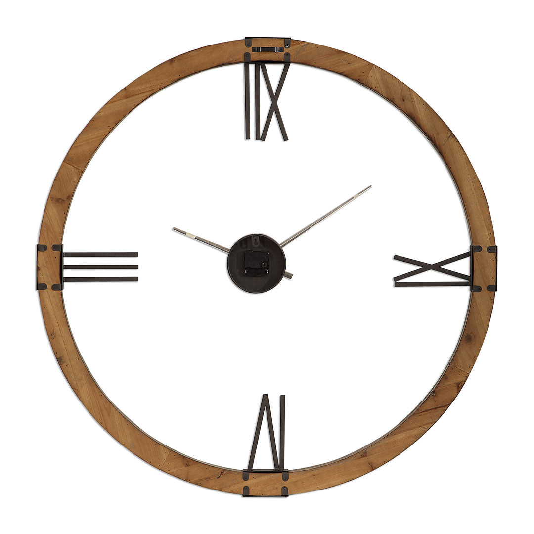 American Home Furniture Uttermost Marcelo Modern Wall Clock