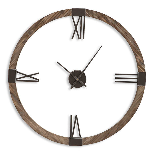 American Home Furniture Uttermost Marcelo Modern Wall Clock