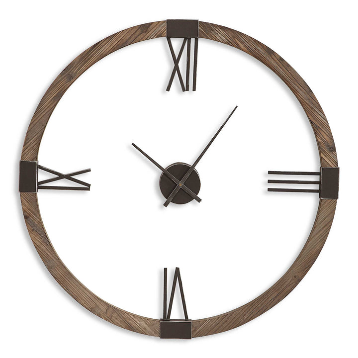 American Home Furniture Uttermost Marcelo Modern Wall Clock