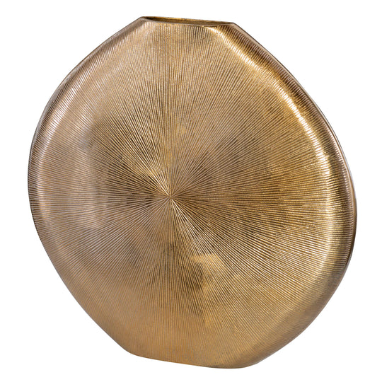 American Home Furniture Uttermost Gretchen Gold Vase