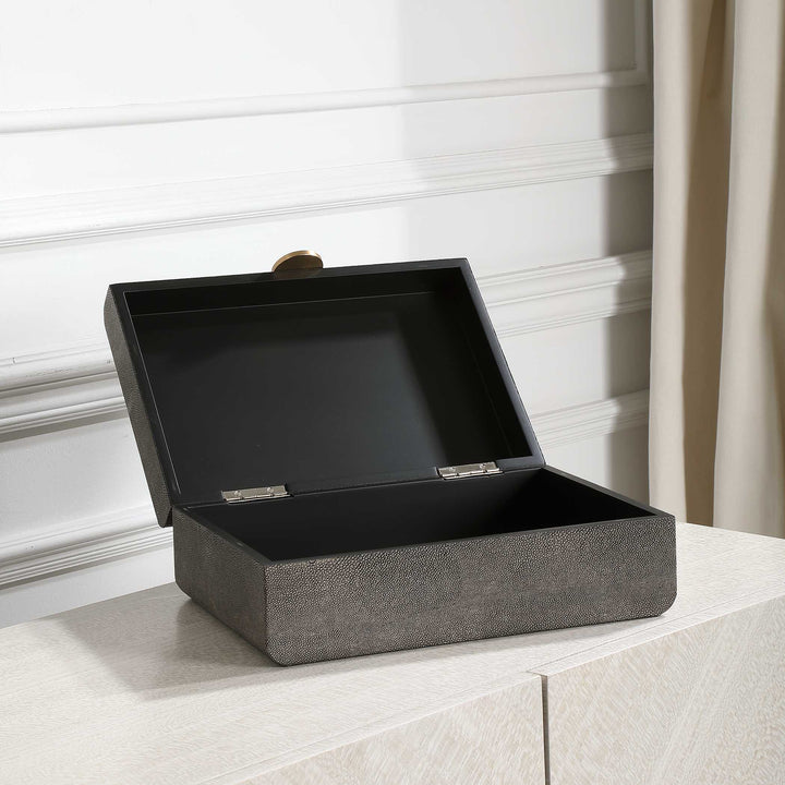 American Home Furniture Uttermost Lalique Art Deco Box