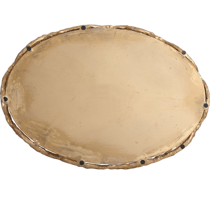 American Home Furniture Uttermost Cable Chain Mirrored Tray