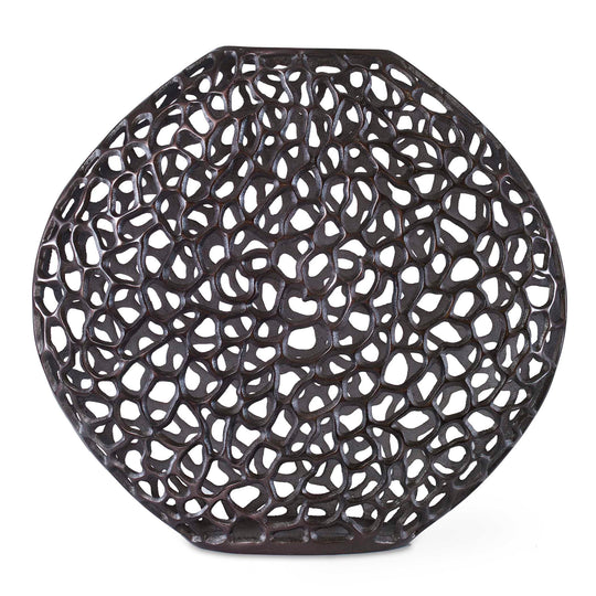 American Home Furniture Uttermost Web Dark Bronze Vase