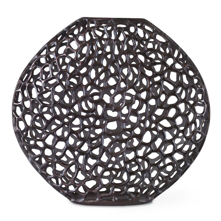 American Home Furniture Uttermost Web Dark Bronze Vase