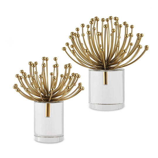 American Home Furniture Uttermost Aga Modern Sculptures Set of 2