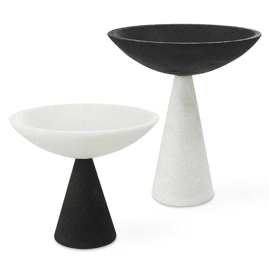 American Home Furniture Uttermost Antithesis Marble Bowls Set of 2